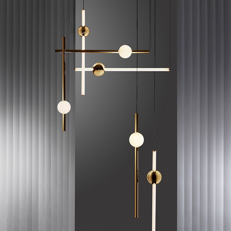 Certificat CE Luminile cu pandantiv modern deco suspendate lampă cu pandantiv scara lustră