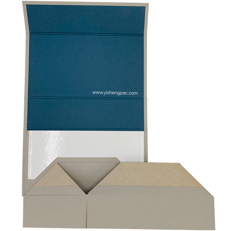 Grey Gift Box cu inchidere magnetica, Coliba pentru cadouri, Cutie Cardboard