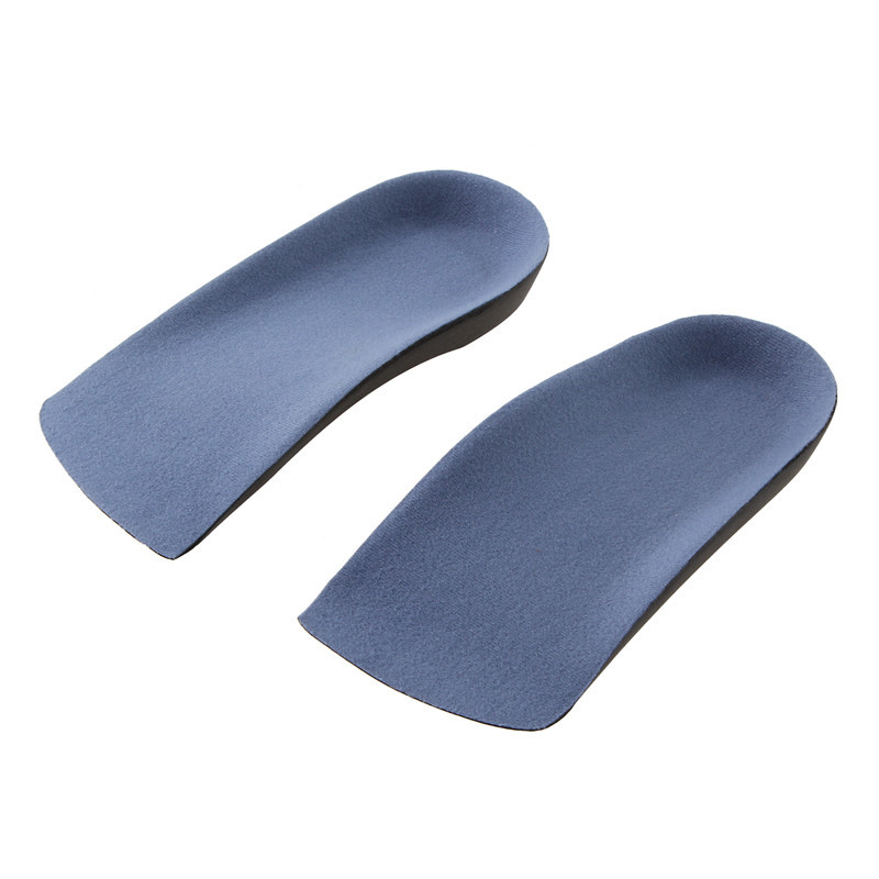 3/4 Length PU Hard Plastic High Quality Custom Flat Feet Arch Suport Orthopedic Shoe Insoles