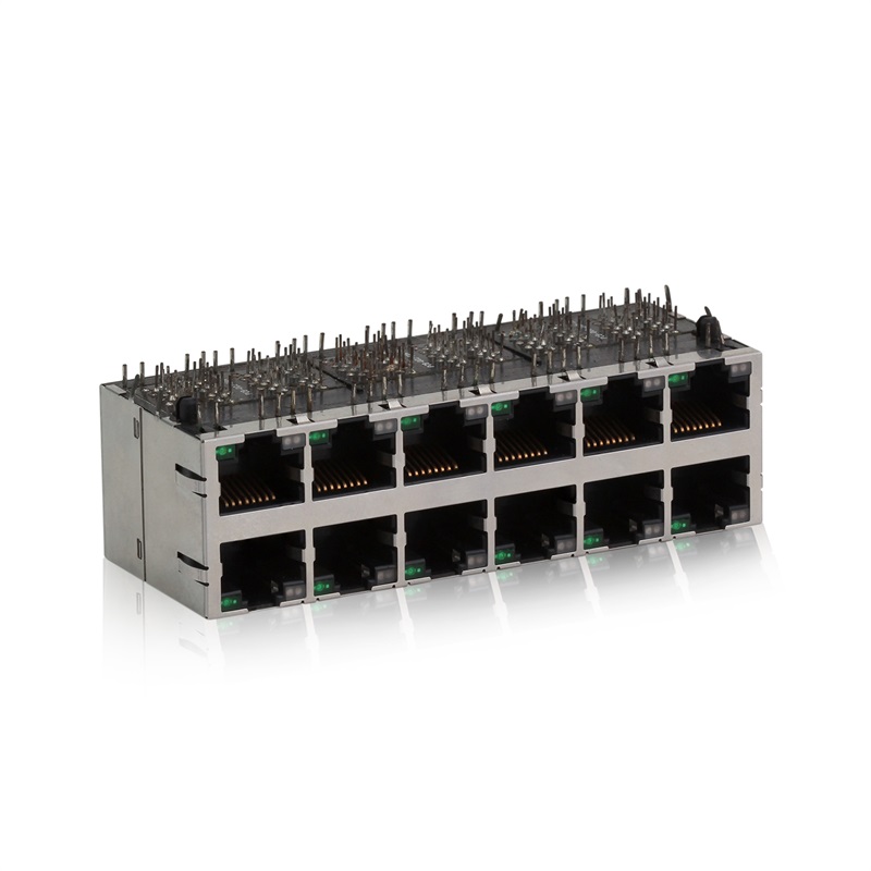 RJ45,2X6 (Filtru), LED, Carcasă de protecție