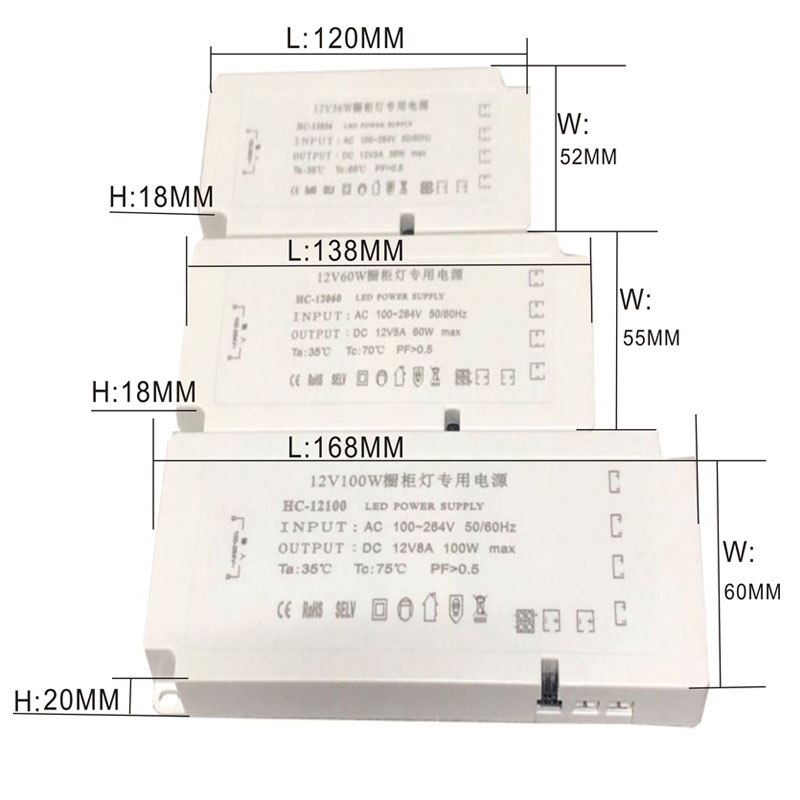 36W-12V-3A Coridor automat de comutare a treptei
