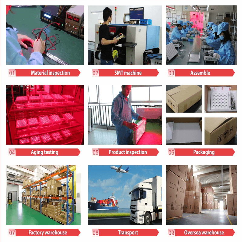Terapia cu LED-uri roșii aprinde dispozitivele medicale FDA fabricate în fabrica din China OEM ODM OBM