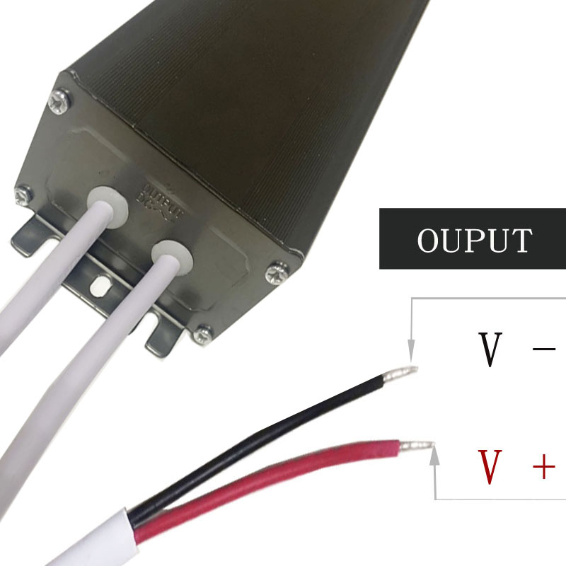 30A-360W-12V putere redusă tensiune constantă benzi led impermeabil aluminiu alimentare