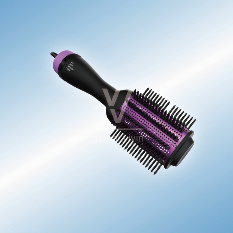 4-In-1 Dinți Barbed Hot Air Brush-VVVVD06