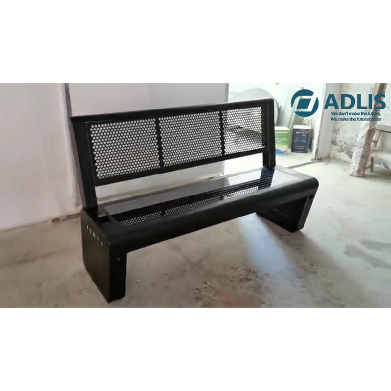 Design unic de înaltă calitate Urban Street Solar Bench Smart Mobilier Outdoor