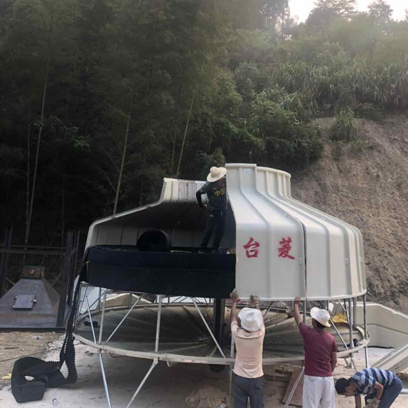 500 de tone de turn de răcire cu contraflux din plastic armat cu fibră de sticlă fabricate în China