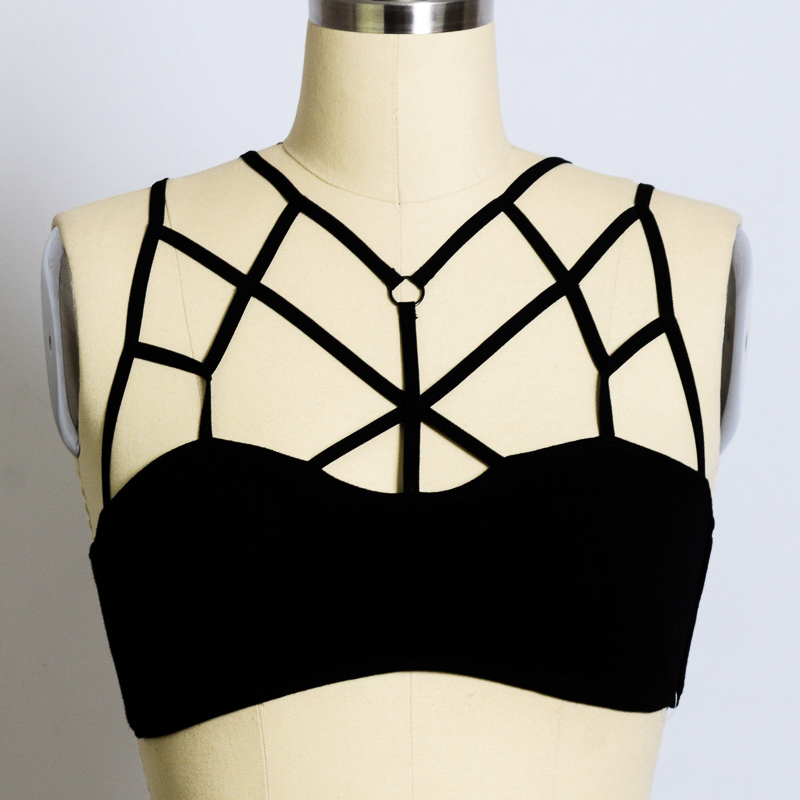 Ga-016 Grace Girl Cage Front BRALETTE XS/S M/L 2 Dimensiune