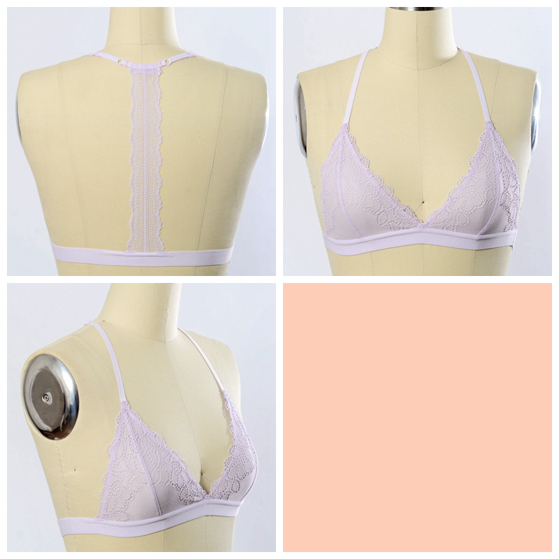 GA-5326 Grace Girl Girl Getylet T-Back Braultte de dantelă