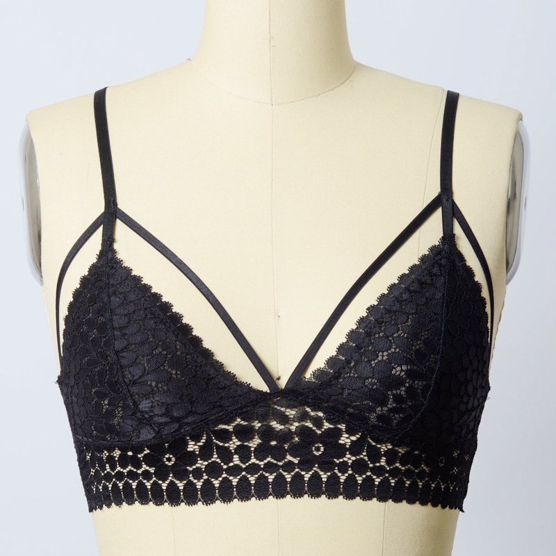 GA-5344 Grace Girl Daisy Lace Strappy Branlette