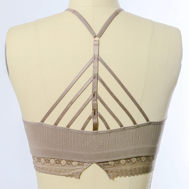 GA-5438 Grace Girl High Gât Croșetat Lace Braultte en-gros
