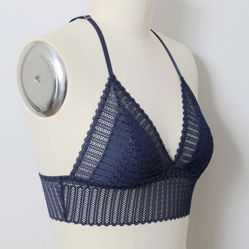 GA-5549 Grace Girl Ribbed Lace Boho Racerback Braultte