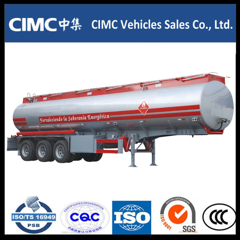 Semi-remorcă rezervor combustibil CIMC de vânzare la cald