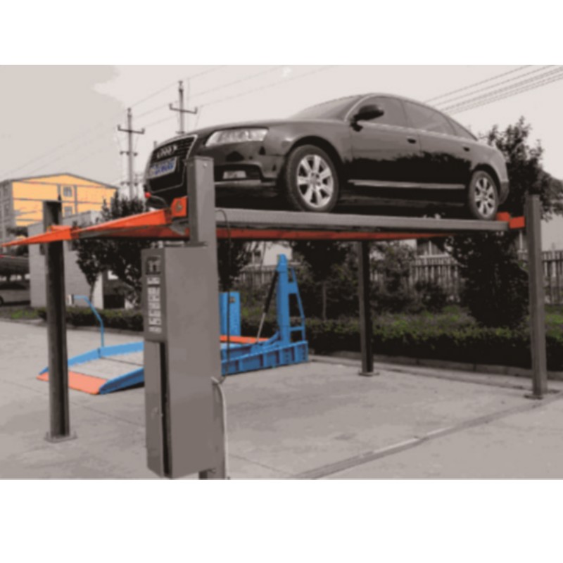 Noul design dublu cilindru brevet de înaltă calitate cu două posturi ascensor parcare auto