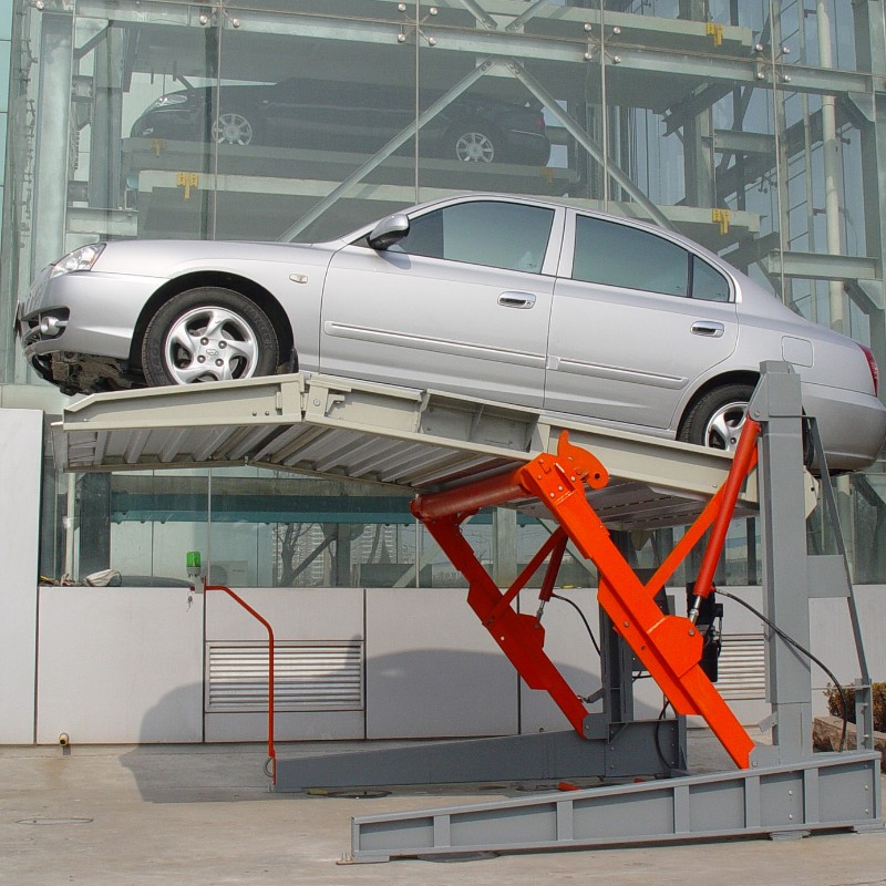 Promovare ieftină Două Post Hydraulic masina Parcare Lift pentru garaje de casă