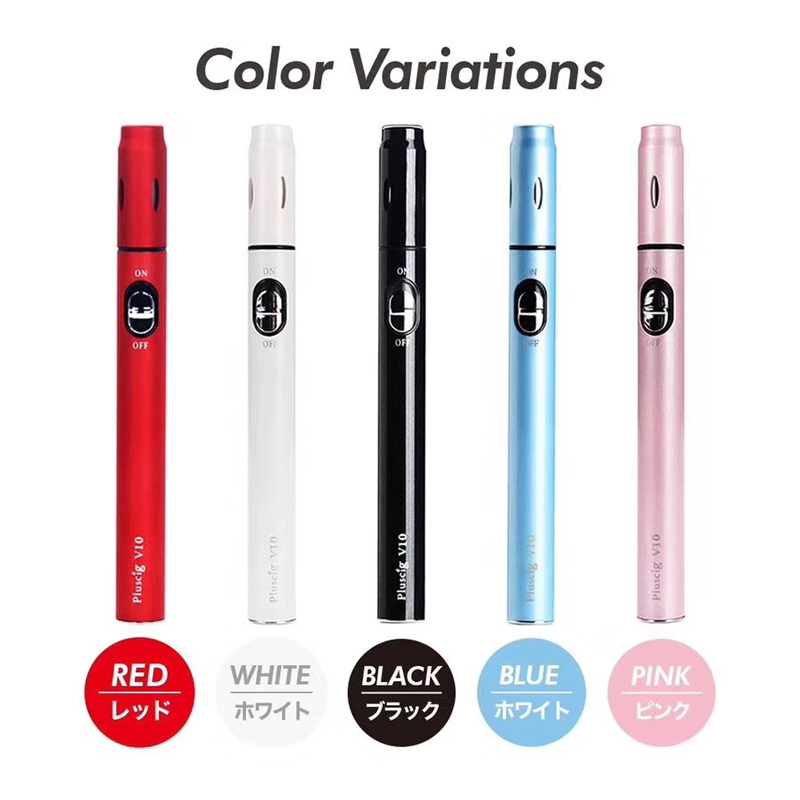 Dispozitiv de încălzire pentru fumători Pluscig V10 900 mAh Sigaretă electronică Vape Pen