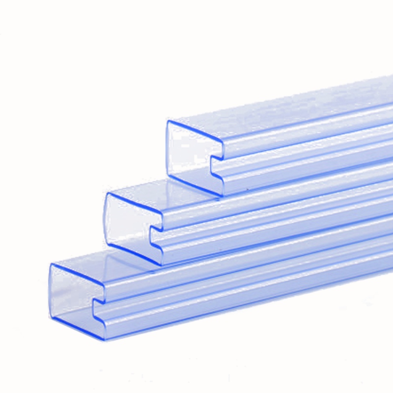 Tub transparent de ambalaj din PVC componente electronice transparente