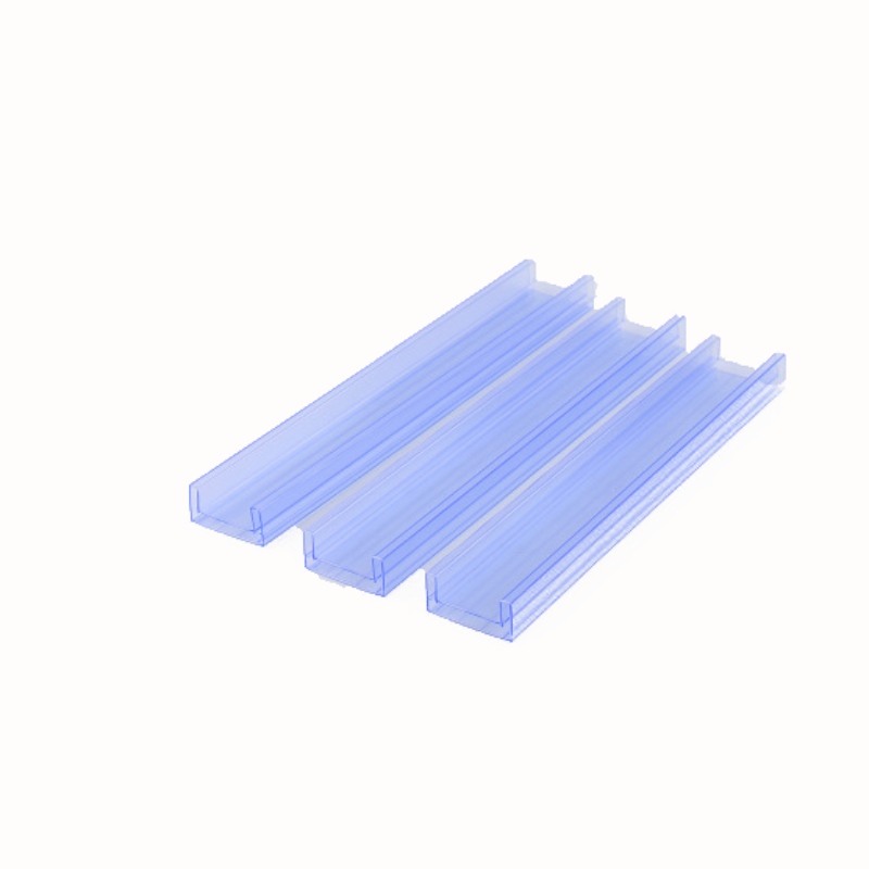 Tub transparent de ambalaj din PVC componente electronice transparente