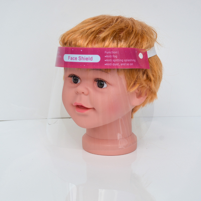Customizate Anti Fog Anti Splash PET Personal Protective Kids Face Shield