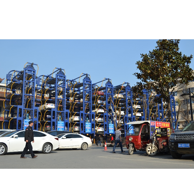 China Carusel echipamente de parcare inteligente construite în afara producătorului de sisteme de parcare rotative cu circulație verticală