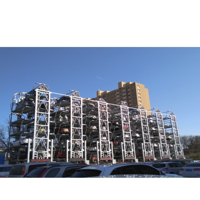 China Carusel echipamente de parcare inteligente construite în afara producătorului de sisteme de parcare rotative cu circulație verticală