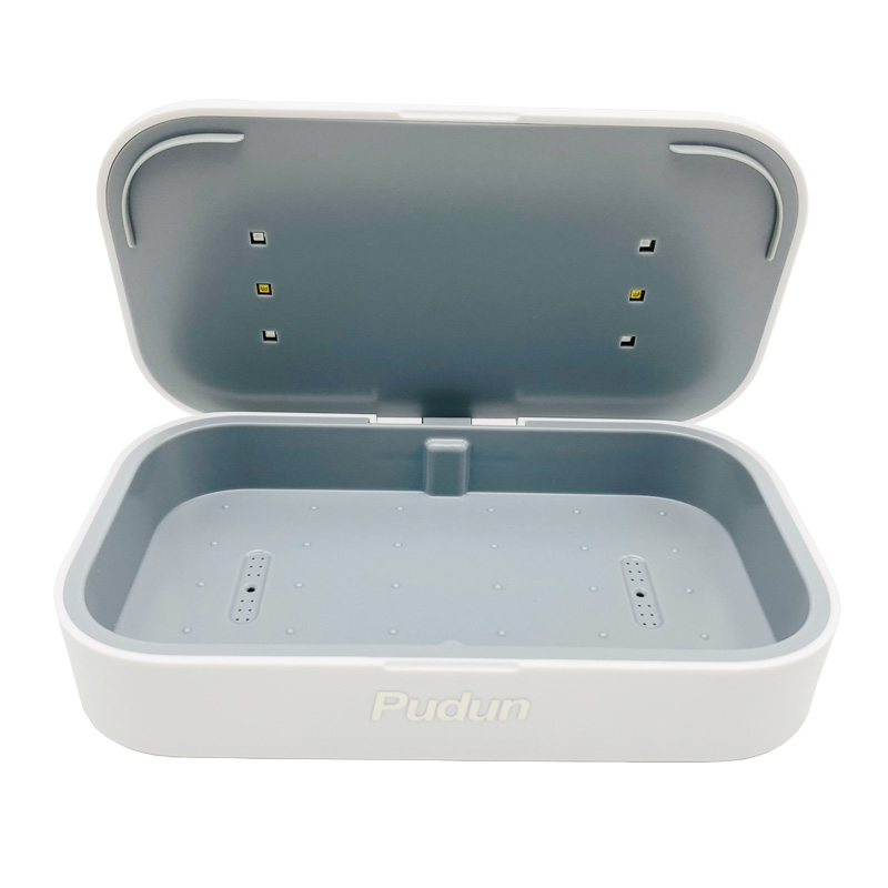 SW1 Mască multifuncțională pentru sterilizator de telefon mobil, cutie duală de sterilizare ultravioletă UV, încărcare rapidă fără fir
