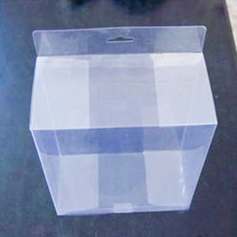 Cutie din plastic transparent PETG