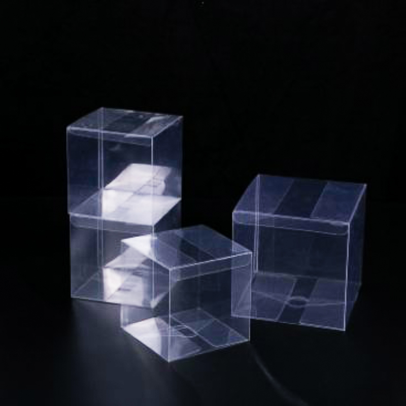 Cutie din plastic transparent din PVC
