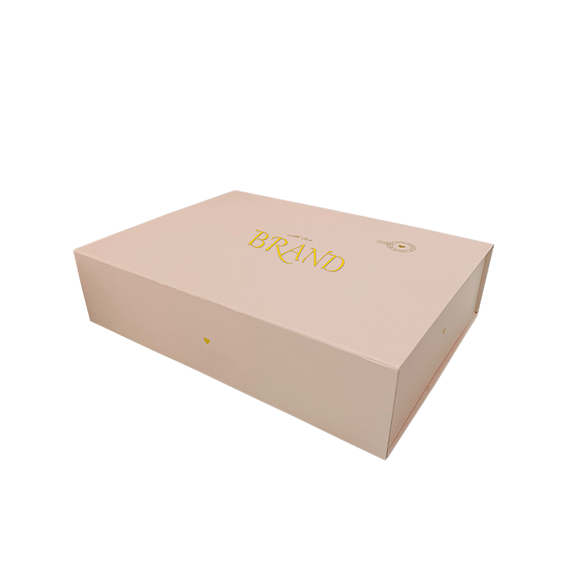 Pink Elegant Paper Gift Box Colapsible Style Custom Box pentru îmbrăcăminte