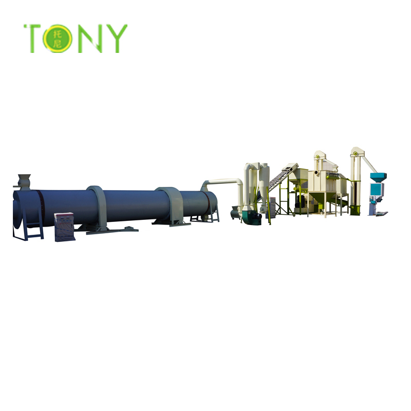 Vânzare linie de pelete de rumegus de rumegus de biomasă TONY