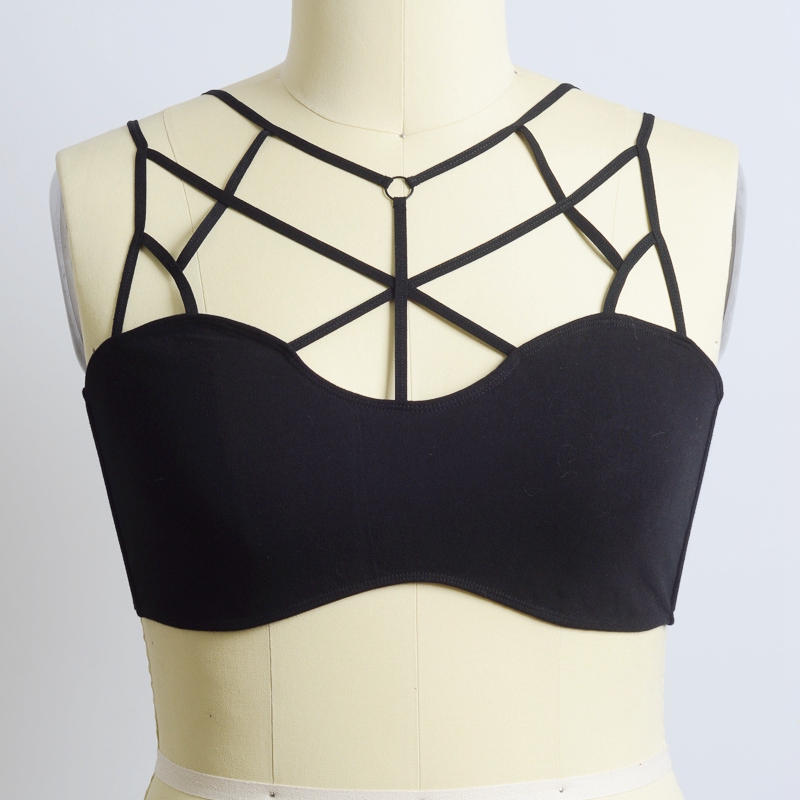 GA-5526Plus Crochet Daisy Longline Branlette