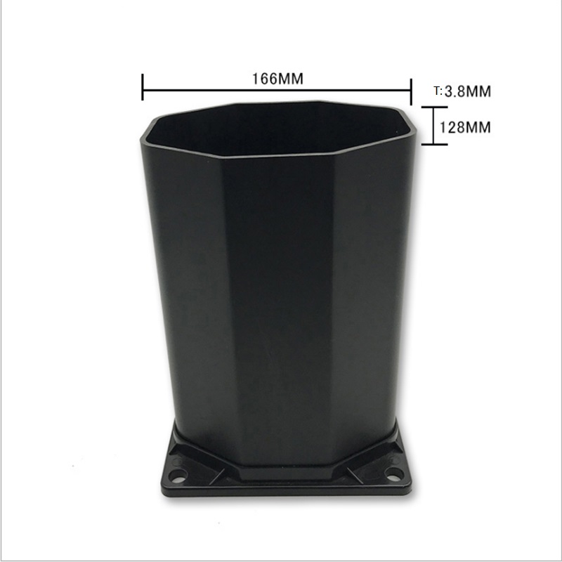 Custom plastic octogonal tub tub accesoriu pentru echipament de duș pe plajă