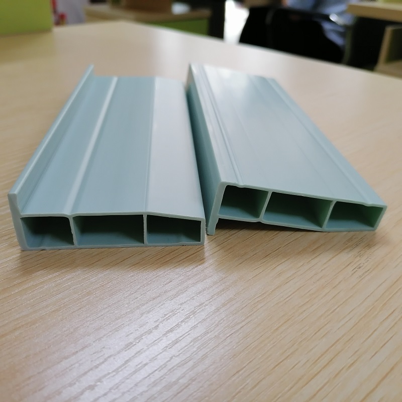 Producător chinez de PVC profil tuyere pvc profil gol producător pvc L secțiune pentru sistem de ventilație
