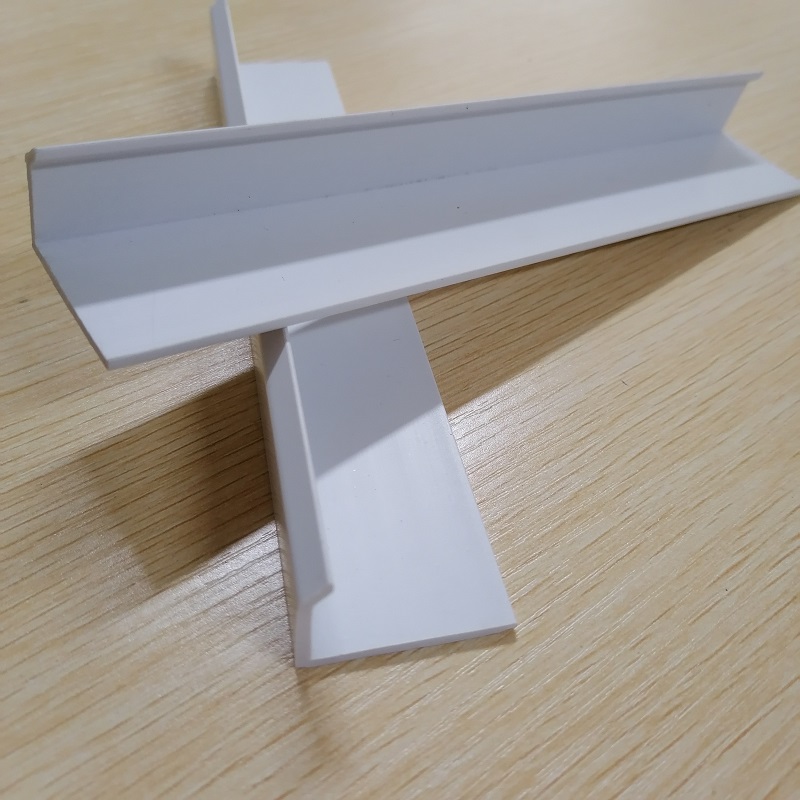 pvc Profile de protecție a canalelor în formă de plastic pvc