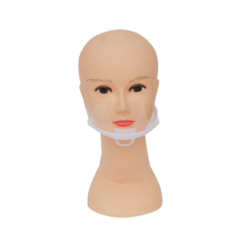 Gatiti Husa de protectie pentru fata Protectia gurii transparente Protectia gurii transparente din plastic pentru cantina