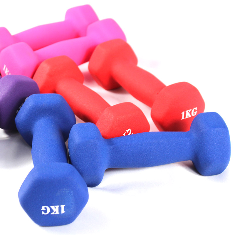Dumbbell de vinil Exercițiu de fitness Dumbbell pentru femei