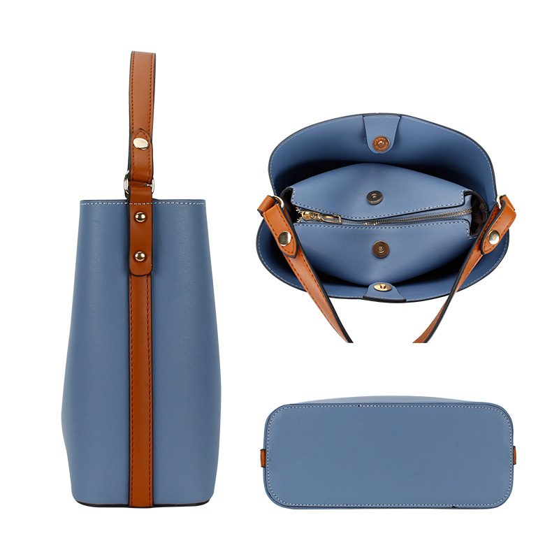 Color Collision Style Women's Handbag New Design Office Ladies Handbag-HZLSHB037