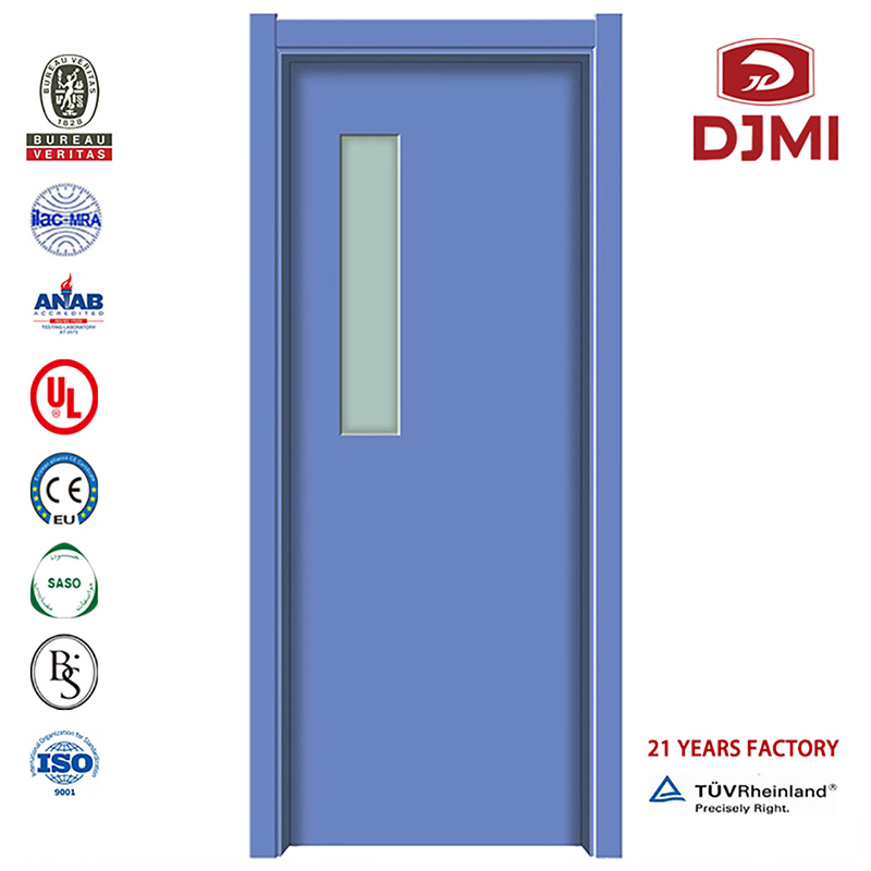 Setări noi Mobilier și echipamente pentru spitale HPL Ușă din lemn Echipamente pentru spitale chineze Companie Bs Foshan Usă fabrică de înaltă calitate Spital incendiu Stanley Icu Uși ușă