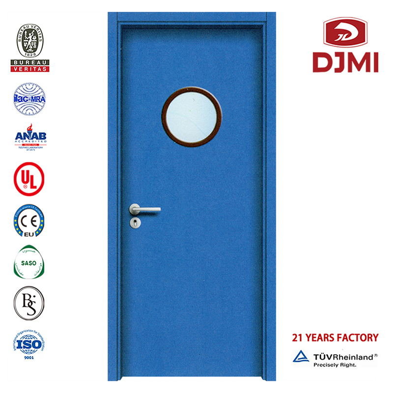 Setări noi Proiectare simplă Lemn Spital Producător Interior Hpl Ușă Fabrica chineză Lemn Interior Dublu Spital Hpl Ușă de înaltă calitate Compozită Urgență Proiectare Școală Uși