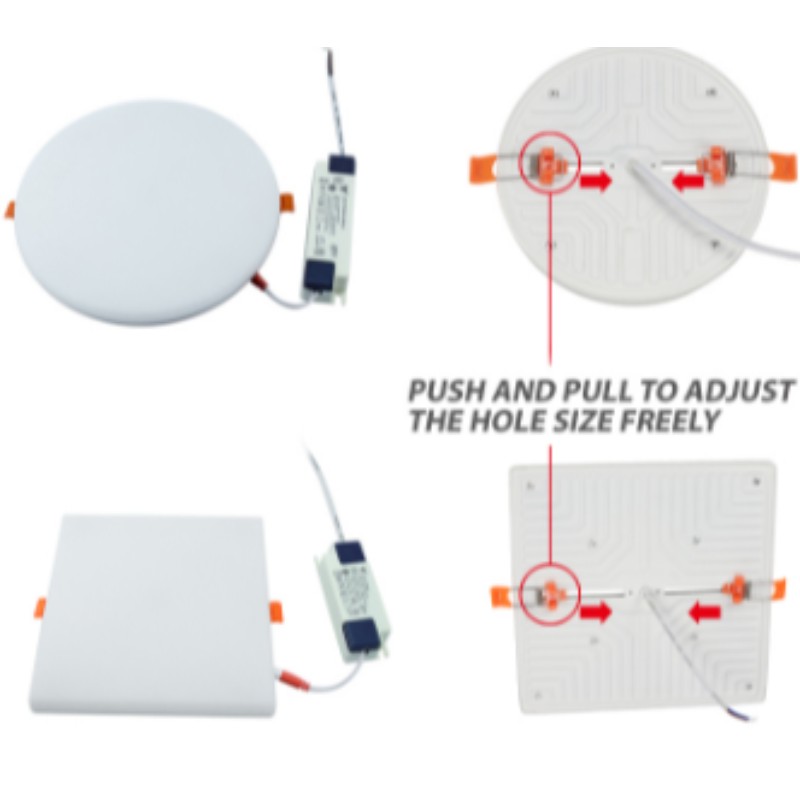 lampă fără cadru 9w, 16w, 24w, 36w