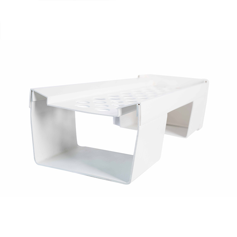 Custom PVC plastic profile extrudare țeavă pătrată pentru cascade perdele jgheaburi din plastic PVC