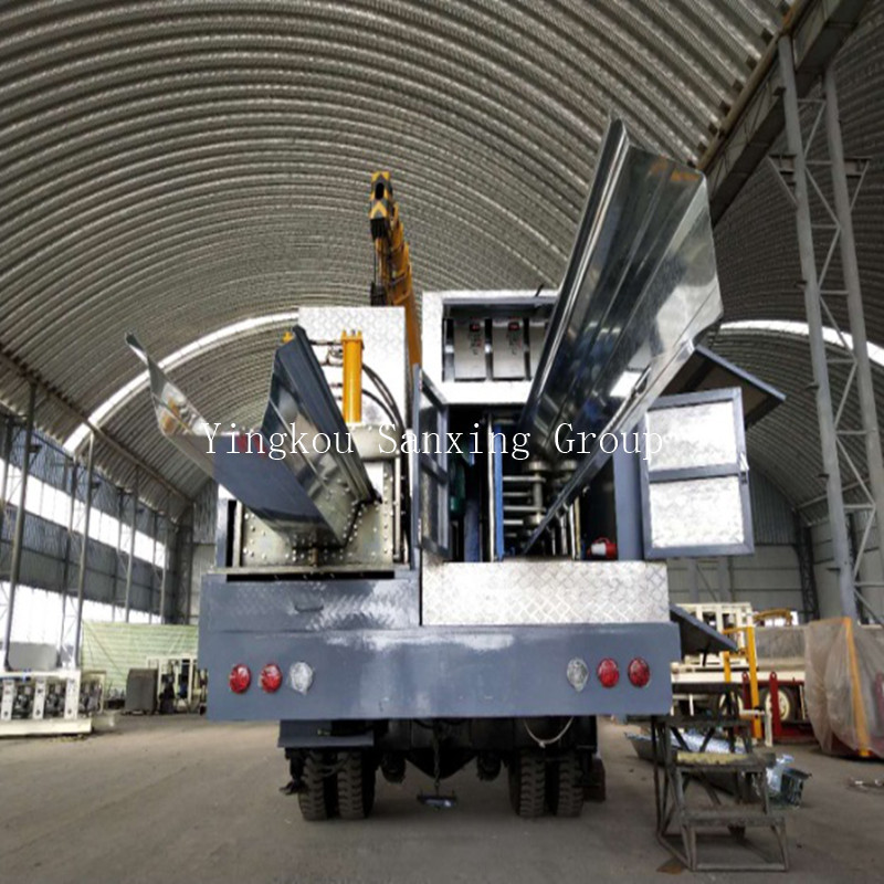 ACM No-Girder Arch Roof Forming Machine SX-ACM-1000-800