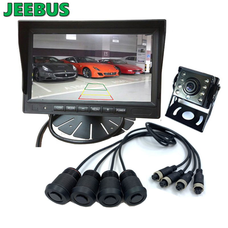 Sistem de monitorizare a senzorului de parcare radar digital cu ultrasunete pentru autobuzul camionului