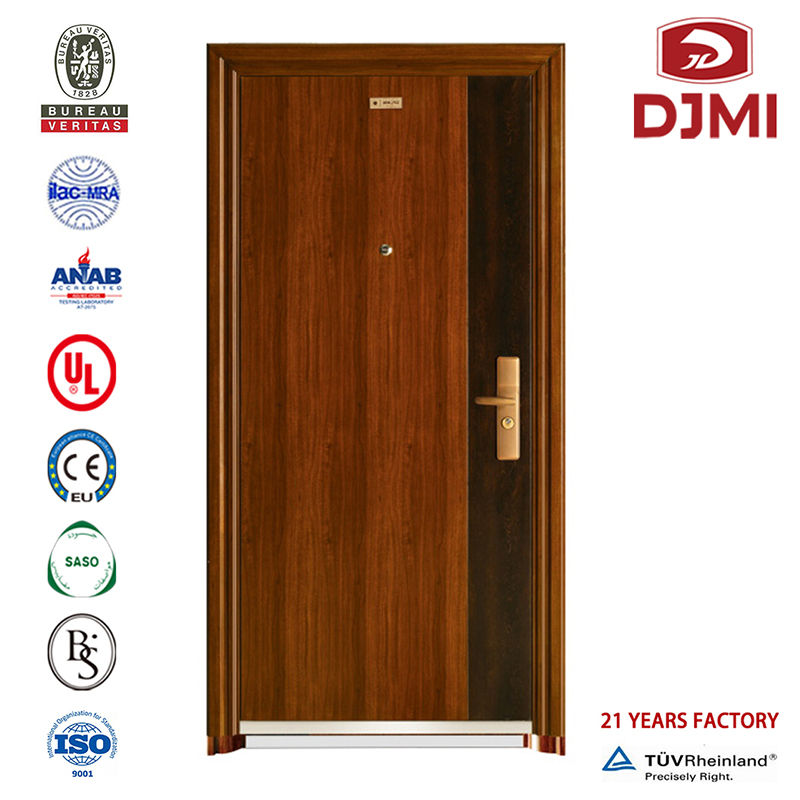 Brand New Puerta Hierro American Panel Nigeria Exterior Steel Door Vanding Puertas De Hierro Hot Sale High Quality American Panel Nigeria Uşi de Siguranţă Uşi de Oţel