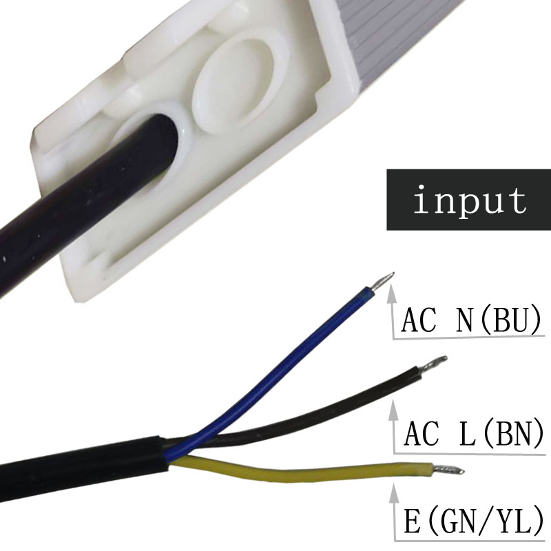 12V 0.83A 10W Alimentare cu LED-uri cu apă