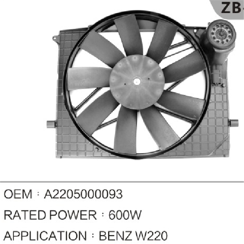 MERCEDES BENZ COOL FAN A205000093