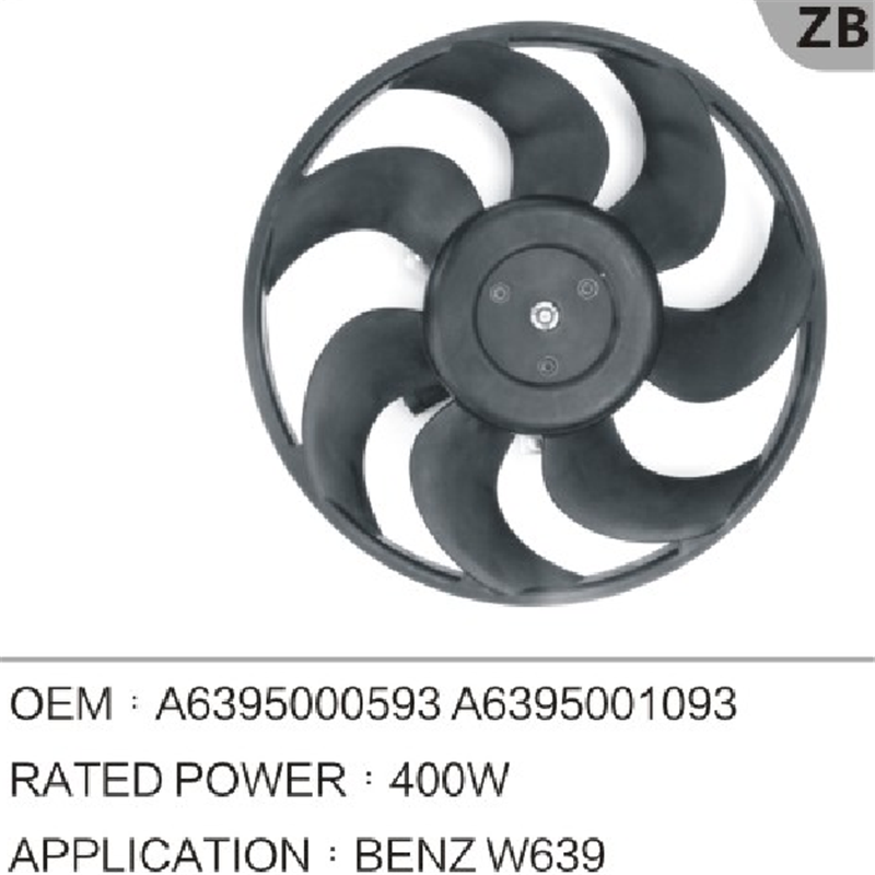 BENZ W639 Radiator ventilator A639500593