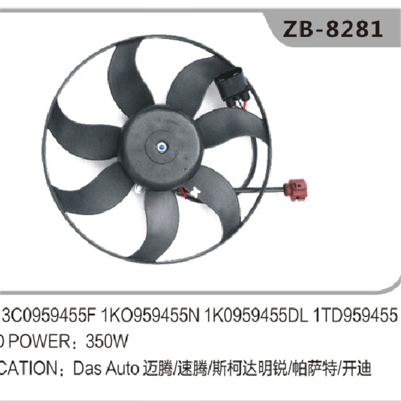 3C0959455F ventilatoare de răcire pentru VW Golf