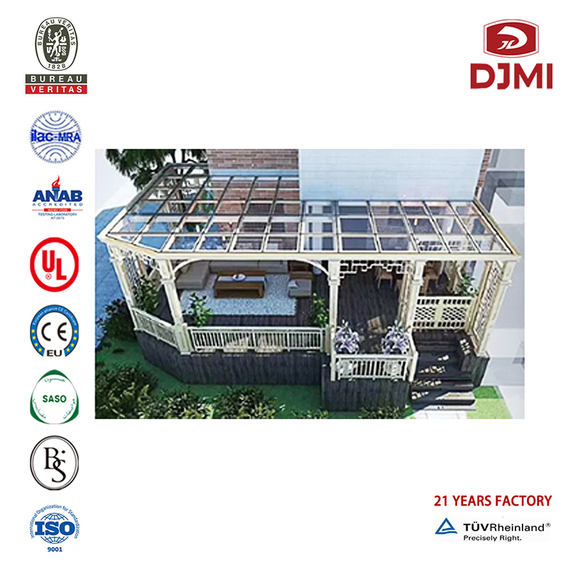 Vânzarea fierbinte Aluminium Design Sunroom Winter Grade de iarnă personalizate Casa de Sticlă Temperată Agricolă pentru Sunroom Garden Sun Room multifuncțional de înaltă calitate Aluminiu Sticlă Temperată Sunroom Veranda Sun Room