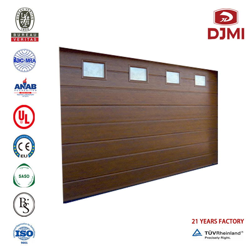 Professional Green Color Roll Upo Double Layer Aluminum Us Automatic Garage New Design Door Double Laye Slat Roll Shutter Overhead Garage Door Brand New Factory Productiving Us Stacking Door Garage Remote Control