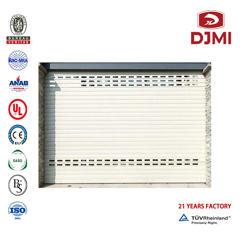 Hot Vanding Wood Grain Rolling Door Color Dooor Fabricare Usi personalizate Garage Usi multifuncționale Aluminum Rolling Door Preturi Comerciale Uşi de Garaj Professional Electric Aluminum Roller Double Door Residence Garage Doors